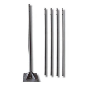 10 Meter Detachable Windsock Pole with Base Supplier in UAE